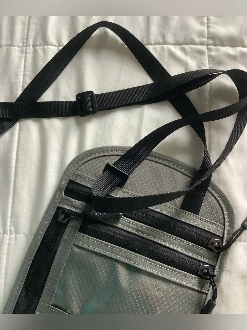 Compact Men's Crossbody Organizer Bag - Unbranded